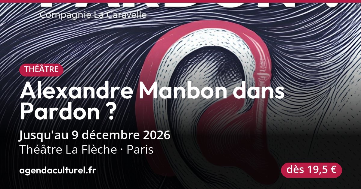 Spectacle Alexandre Manbon à Paris, 7 octobre 2026