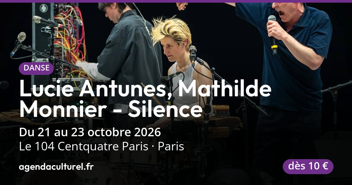 Spectacle de danse Silence à Paris, 21 oct. 26