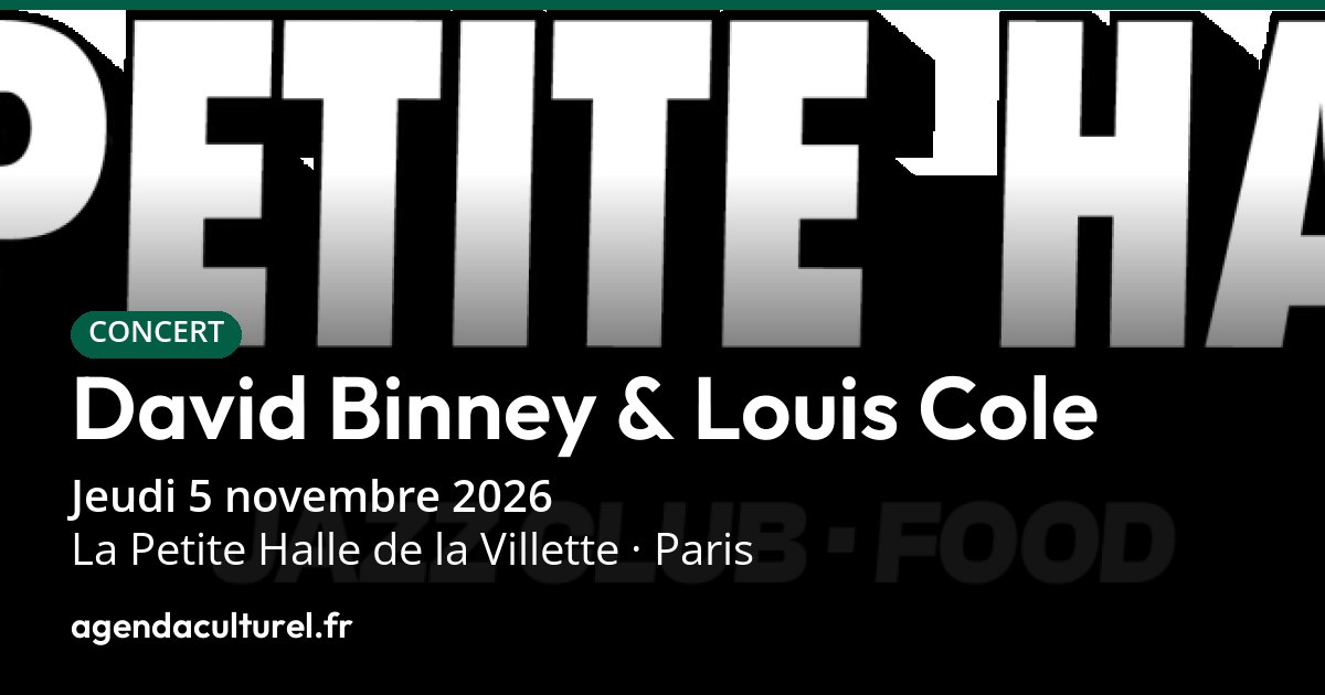 David Binney et Louis Cole à Paris le 5 novembre 2026