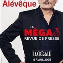 Christophe Alévêque dans La méga revue de presse