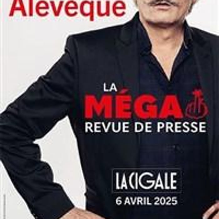 Christophe Alévêque dans La méga revue de presse