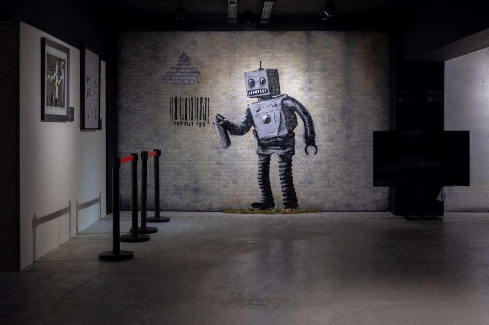 The World Of Banksy à Paris 1