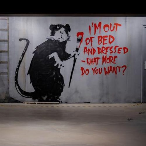 The World Of Banksy à Paris 2