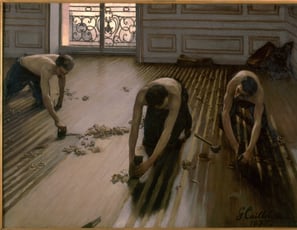 Gustave Caillebotte, Peindre les hommes