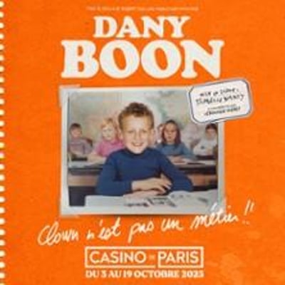 Dany Boon, Clown N'Est Pas Un Métier !!