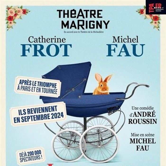 Lorsque l'enfant paraît, avec Catherine Frot et Michel Fau