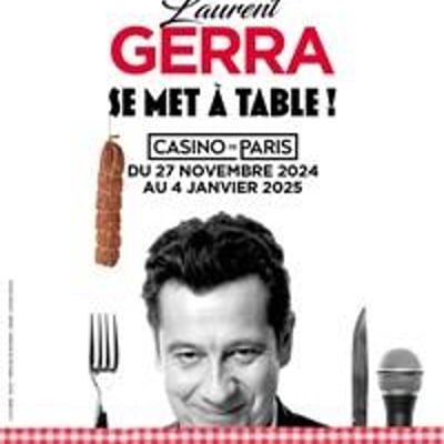 Laurent Gerra se met à table