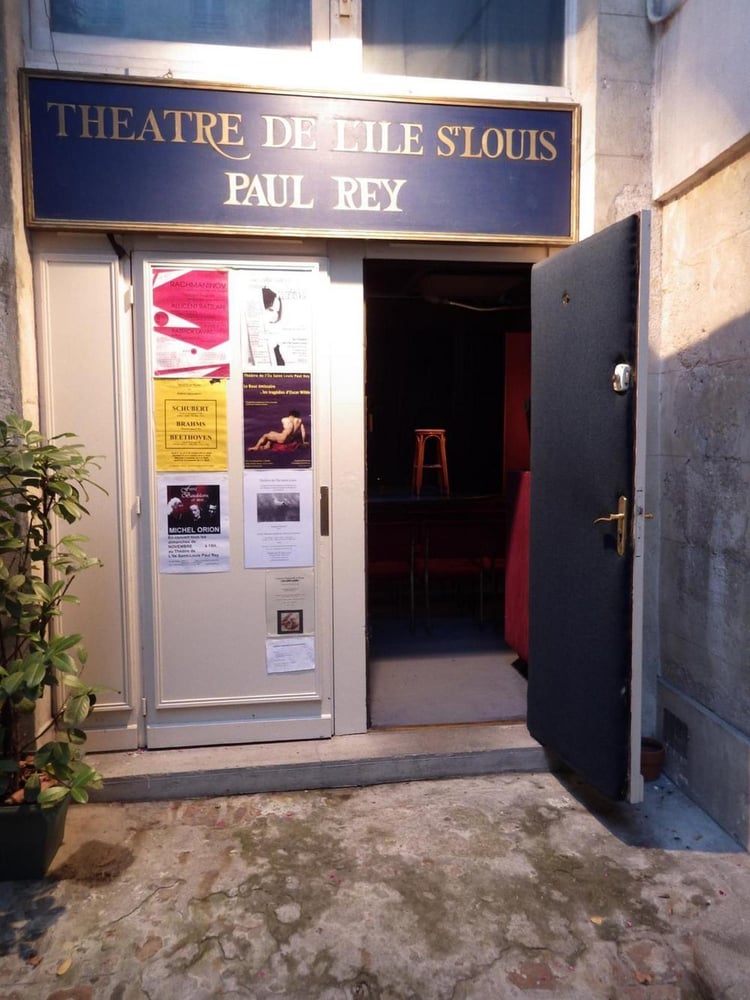 Théâtre de l'Île Saint Louis Paul Rey 1