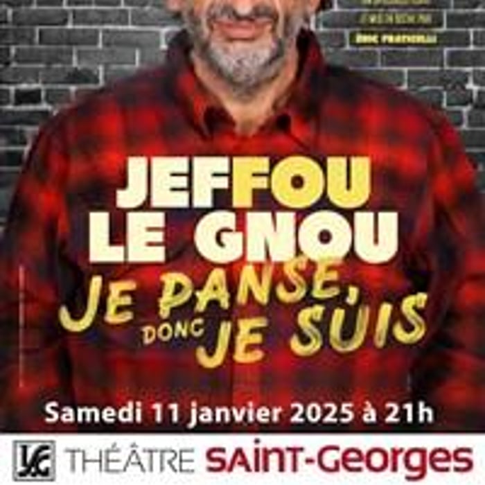 Jeffou le Gnou dans Je panse donc je suis