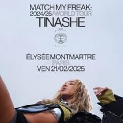 Tinashe, Match My Freak World Tour