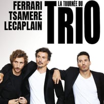 Spectacle du trio Jeremy Ferrari, Arnaud Tsamère et Baptiste Lecaplain