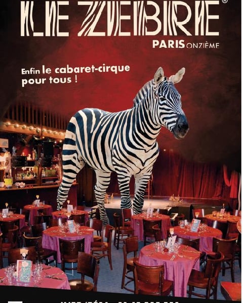 Le zèbre de Belleville