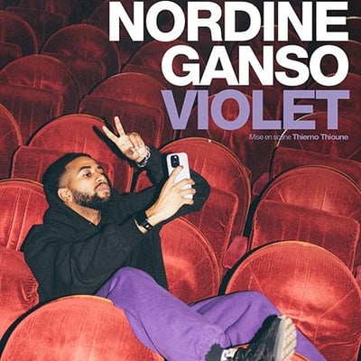 Nordine Ganso dans Violet