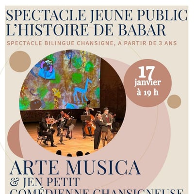 L'Histoire de Babar - spectacle musical pour enfants