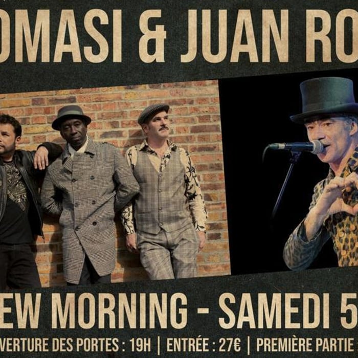 Komasi et Juan Rozoff en concert au New Morning