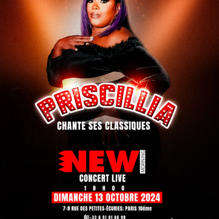 Priscillia chante ses classiques