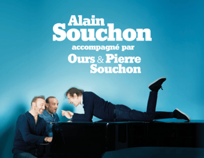 Alain Souchon accompagné par Ours & Pierre Souchon