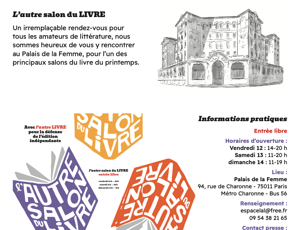 L'autre salon du livre 2025 Paris