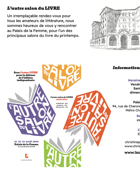 L'autre salon du livre 2027 Paris