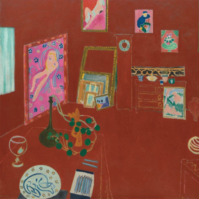 Matisse, L'Atelier rouge