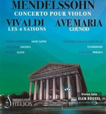 Les 4 Saisons de Vivaldi, Ave Maria, Concerto de Mendelssohn