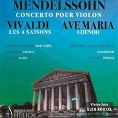 Les 4 Saisons de Vivaldi, Ave Maria, Concerto de Mendelssohn