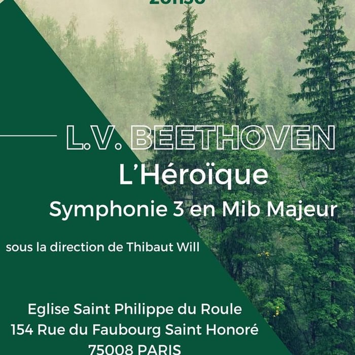 Beethoven, symphonie n°3 héroïque