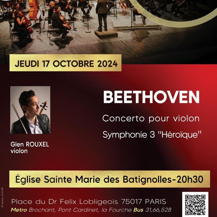 Orchestre De Corse: Beethoven Concerto Violon et Symphonie N3