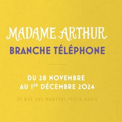 Madame Arthur Téléphone à Indochine