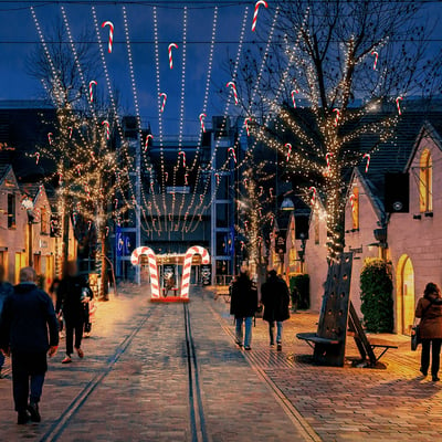 Marché de Noël, Bercy Village 2024