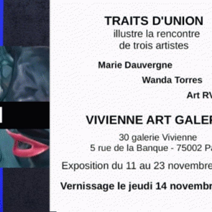 Traits d'Union : Marie d'Auvergne, Wanda Torres, Art RV