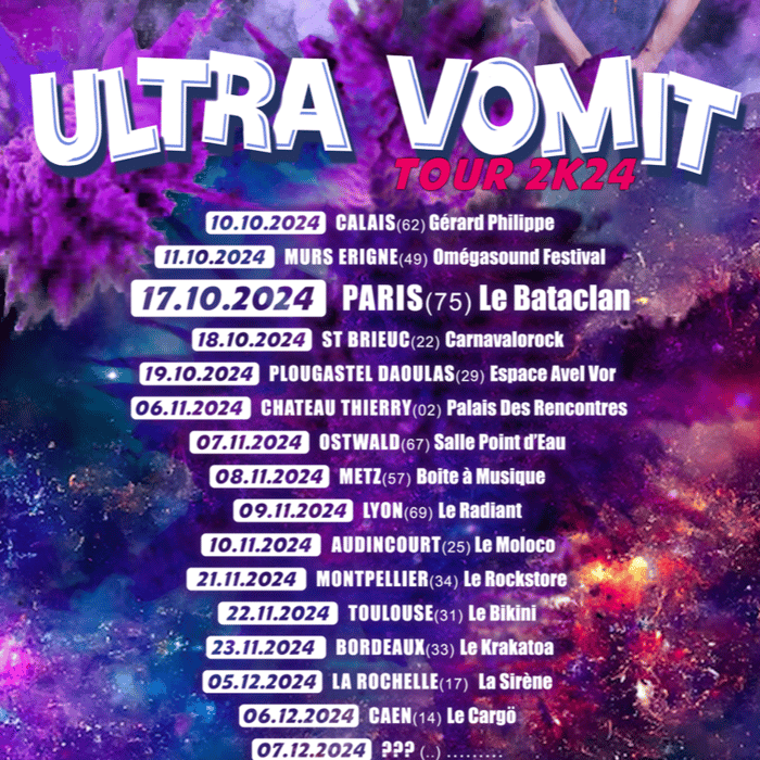 Ultra Vomit, Tour 2K24