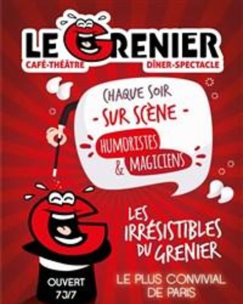 Le Grenier du rire dîner spectacle