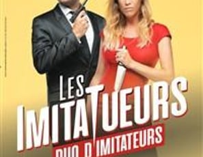 Emma Gattuso et Thibaud Choplin dans Les ImitaTueurs