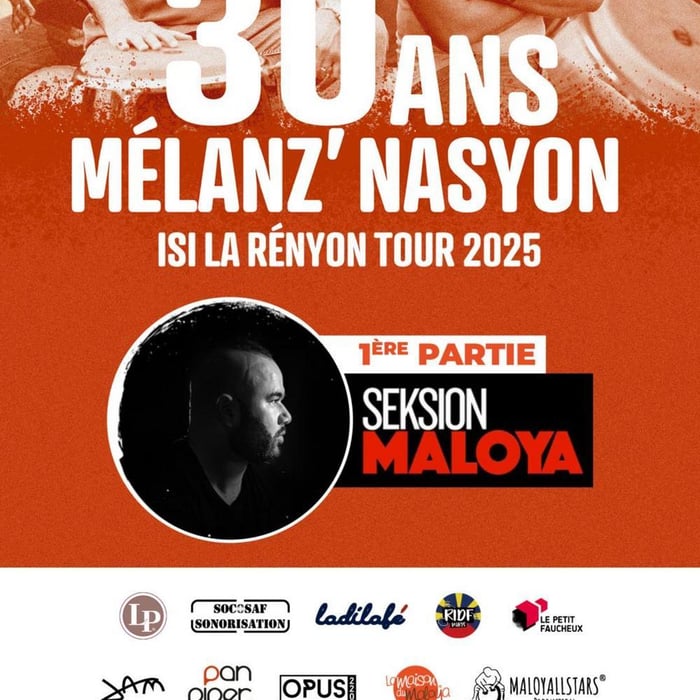 Mélanz Nasyon et Séksion Maloya 1ère partie 30 ans