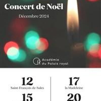 Concert de Noël