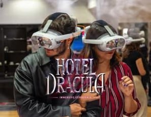 Hôtel Dracula : Une expérience en réalité virtuelle pour de vraies sueurs froides