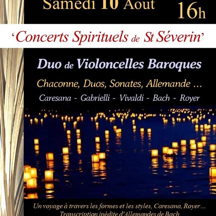 Duo de Violoncelles Baroques