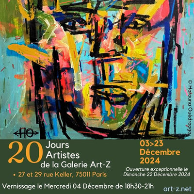 Exposition 20 jours 20 artistes de la Galerie Art-Z