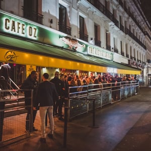 Terrasse du Café Oz Grands Boulevards, Paris 9