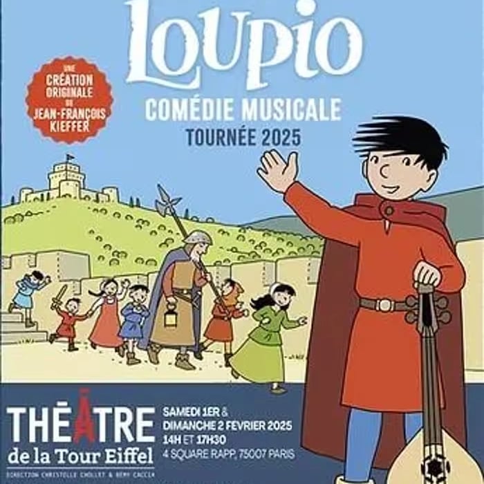 Affiche du spectacle enfant La Légende de Loupio