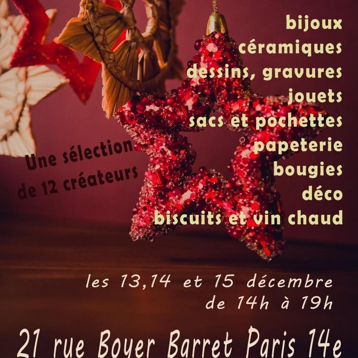 Marché de noel présenté par 12 créateurs