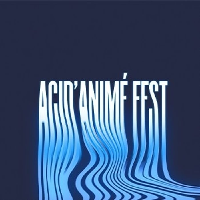 Affiche du festival Acid'Animés 2025