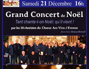 Noël : Choeur ARS VIVA de la Cathédrale d'Evreux