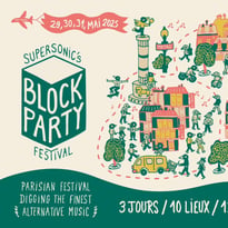 Pass 1 jour Supersonic's Block Party Festival