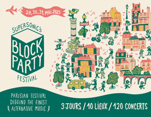 Pass 1 jour Supersonic's Block Party Festival