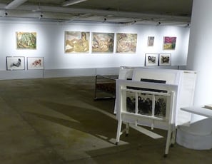 Intérieur de la Galerie Setze Lepartking Paris