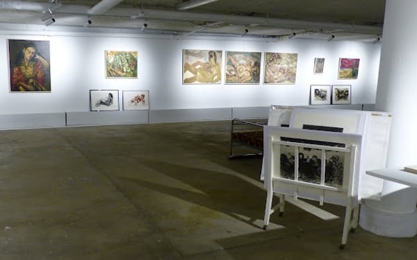 Intérieur de la Galerie Setze Lepartking Paris