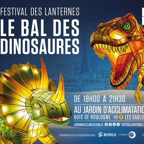 Affiche le bal des dinosaures