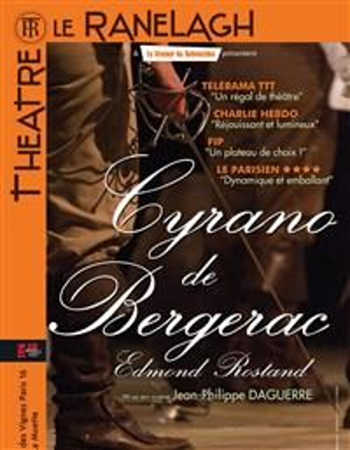 Pièce de théâtre Cyrano de Bergerac à Paris du 17 janvier au 11 mai 2025